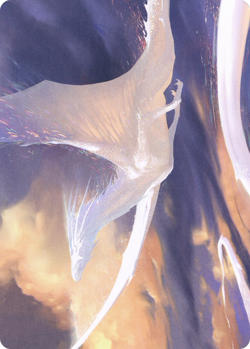 Timeless Dragon // Timeless Dragon (AMH2-009) - Modern Horizons 2 Art Series (Borderless) Foil