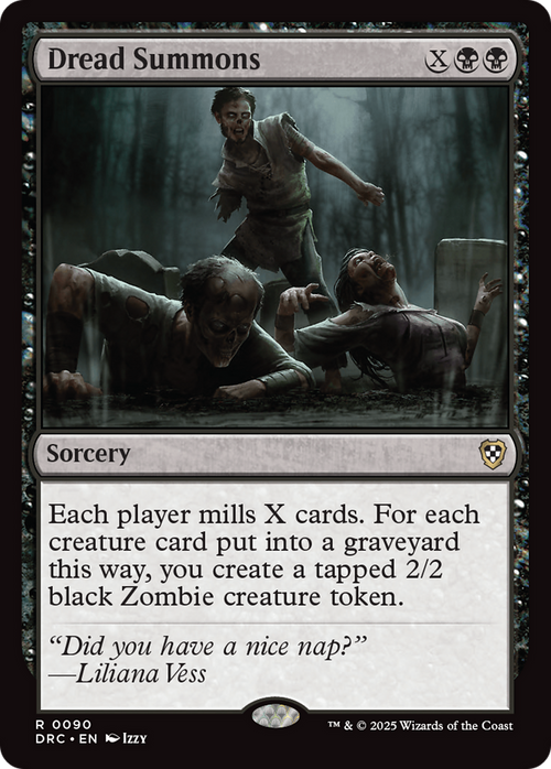 Dread Summons (DRC-090) - Commander: Aetherdrift