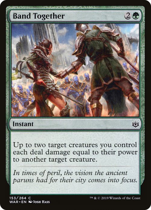 Band Together (WAR-153) - War of the Spark Foil