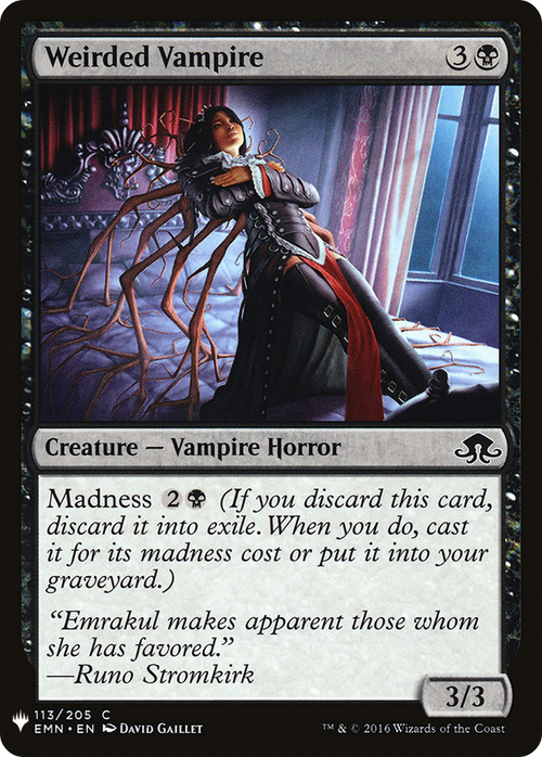 Weirded Vampire (LIST-EMN-113) - The List
