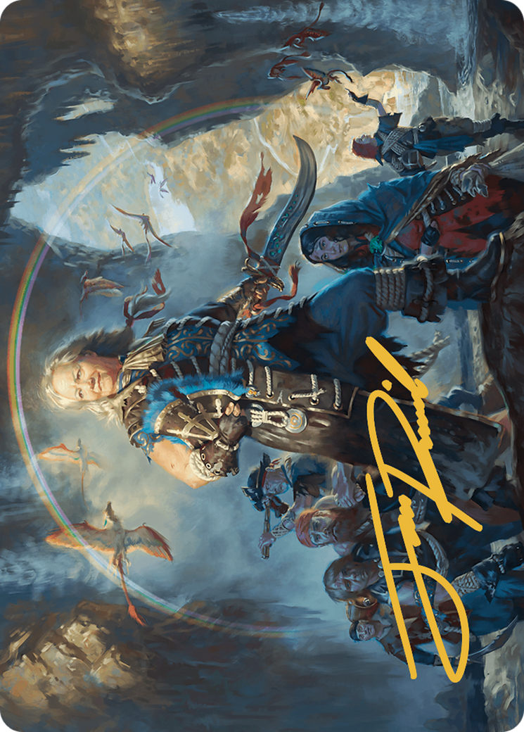 Admiral Brass, Unsinkable // Admiral Brass, Unsinkable (ALCI-069) - The Lost Caverns of Ixalan Art Series (Borderless)