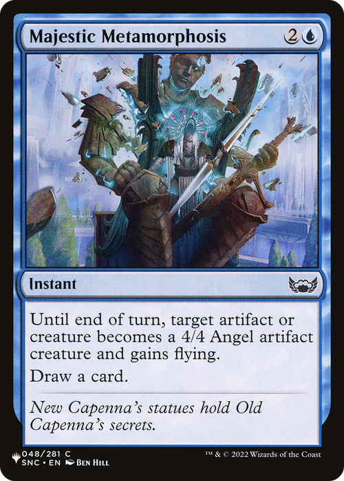 Majestic Metamorphosis (LIST-SNC-48) - The List
