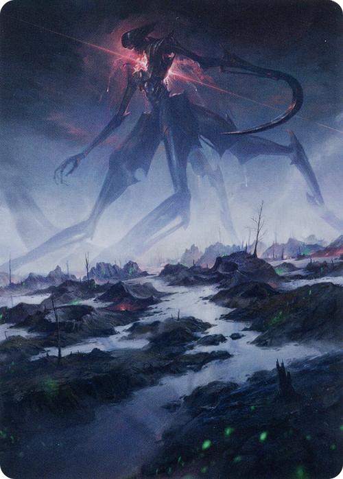 Swamp // Swamp (ABRO-050) - The Brothers' War Art Series (Borderless)
