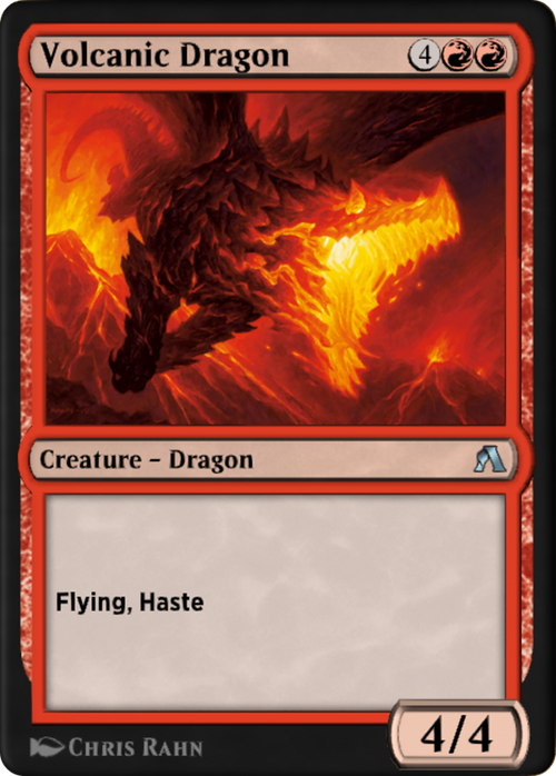Volcanic Dragon (XANA-045) - Arena New Player Experience Extras