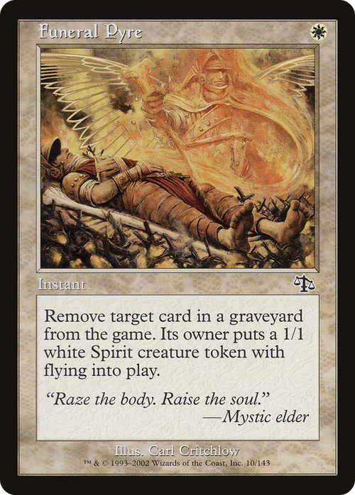 Funeral Pyre (JUD-010) - Judgment Foil