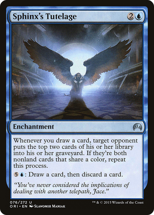 Sphinx's Tutelage (ORI-076) - Magic Origins