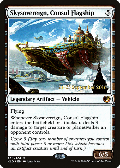 Skysovereign, Consul Flagship (PRE-234S) - Kaladesh Promos Foil