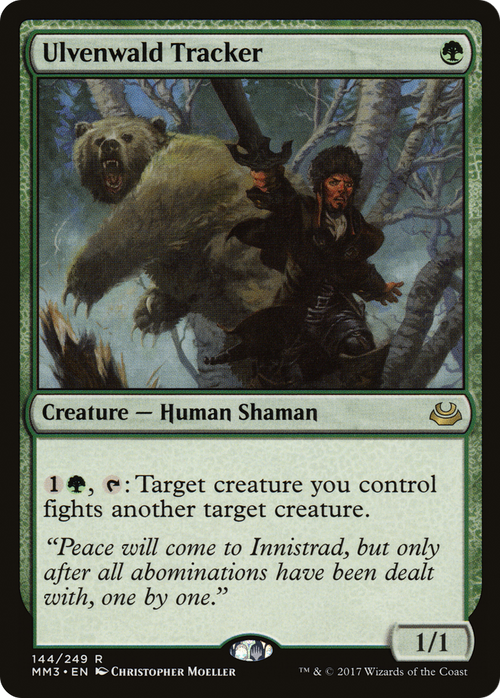Ulvenwald Tracker (MM3-144) - Modern Masters 2017 Foil