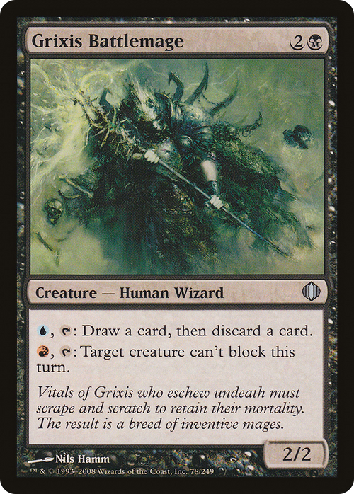 Grixis Battlemage (ALA-078) - Shards of Alara