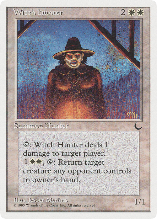Witch Hunter (CHR-) - Chronicles