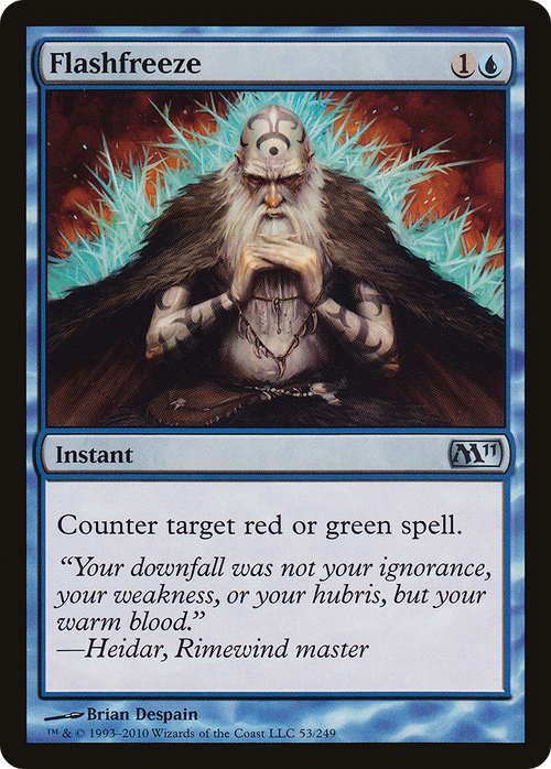 Flashfreeze (M11-053) - Magic 2011 Foil