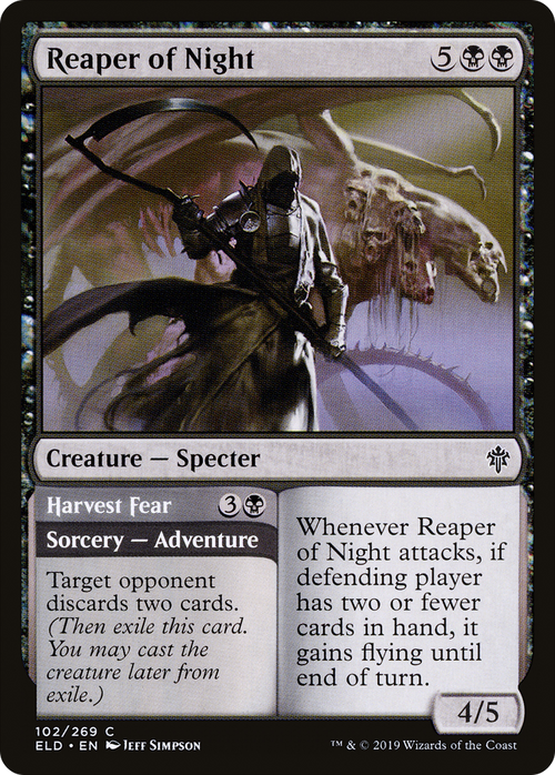 Reaper of Night (ELD-102) - Throne of Eldraine Foil