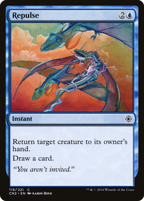 Repulse (CN2-119) - Conspiracy: Take the Crown Foil