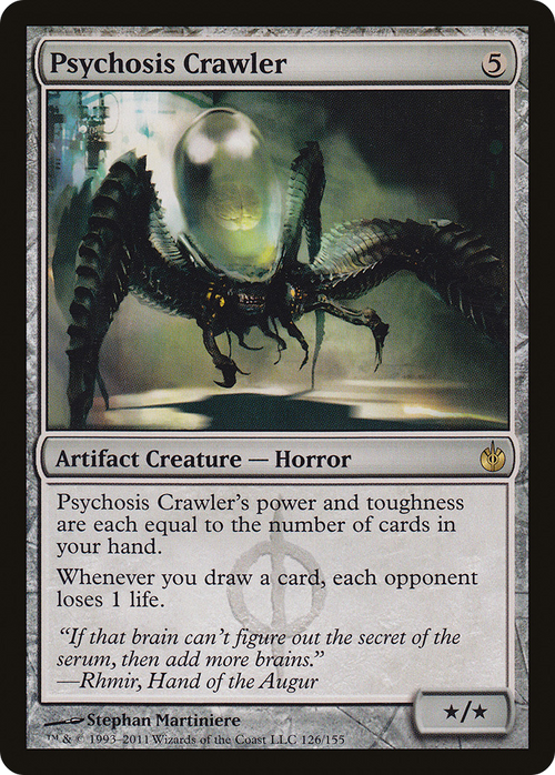 Psychosis Crawler (MBS-126) - Mirrodin Besieged