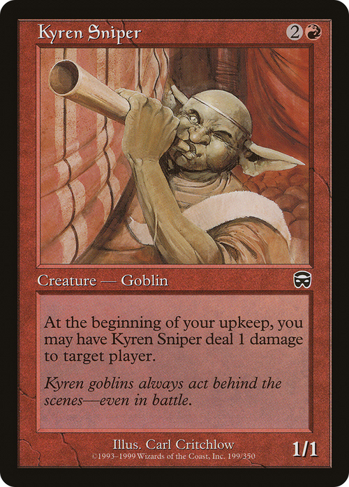 Kyren Sniper (MMQ-199) - Mercadian Masques Foil