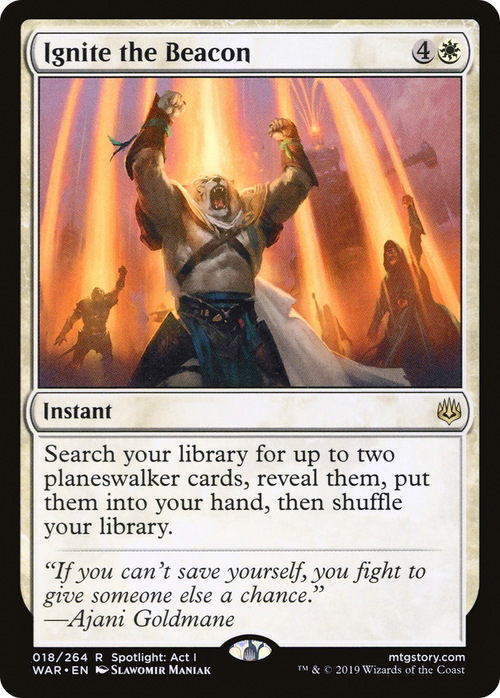 Ignite the Beacon (WAR-018) - War of the Spark