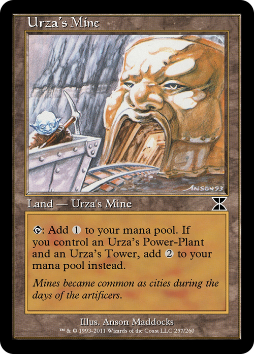 Urza's Mine (ME4-257A) - Masters Edition IV