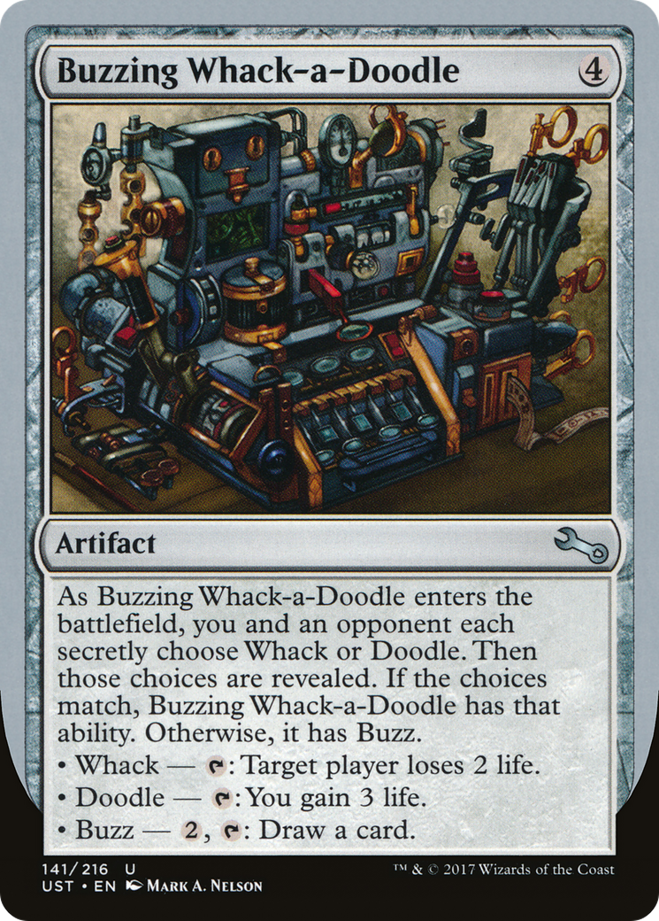 Buzzing Whack-a-Doodle (UST-141) - Unstable