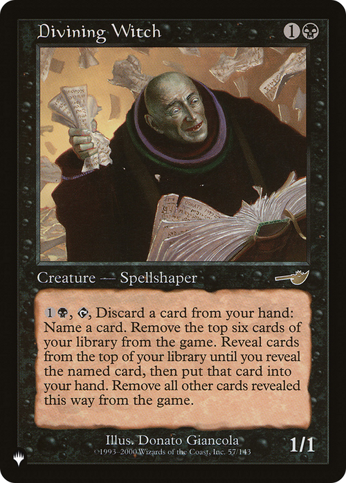 Divining Witch (LIST-NEM-57) - The List