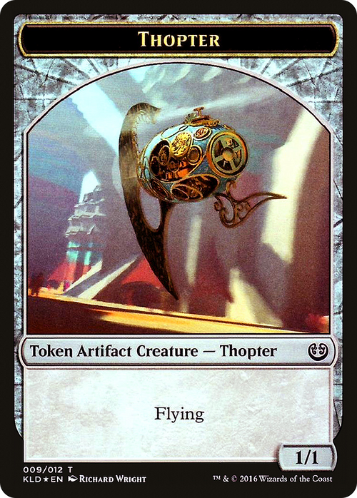 Thopter // Servo Double-sided Token (LEP-005) - League Tokens 2016 Foil