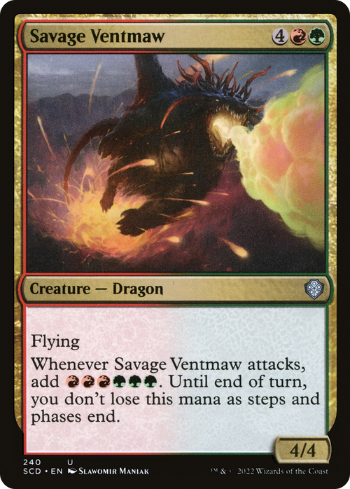 Savage Ventmaw (SCD-240) - Starter Commander Decks