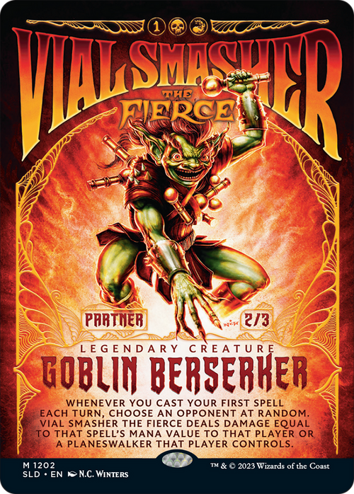 Vial Smasher the Fierce (SLD-1202) - Secret Lair Drop (Borderless)