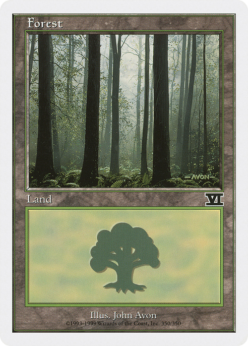 Forest (350) (6ED-350) - Classic Sixth Edition