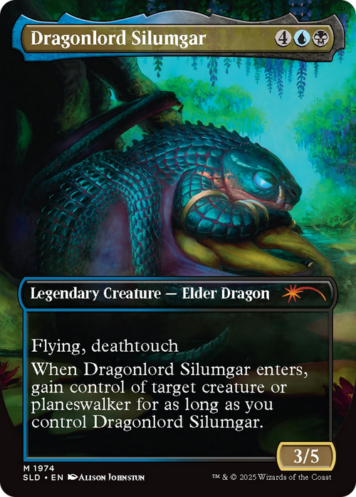 Dragonlord Silumgar (SLD-1974) - Secret Lair Drop (Borderless)