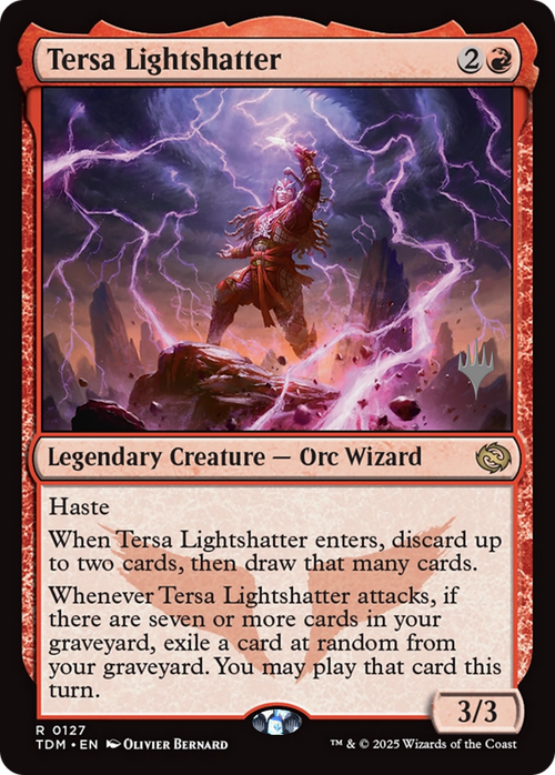 Tersa Lightshatter (PPTDM-127P) - Promo Pack: Tarkir: Dragonstorm