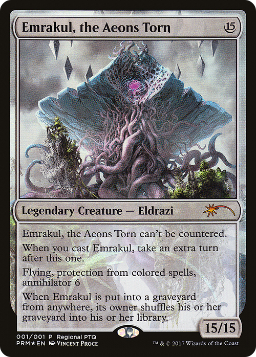 Emrakul, the Aeons Torn (PTP-2017) - Pro Tour Promos Foil
