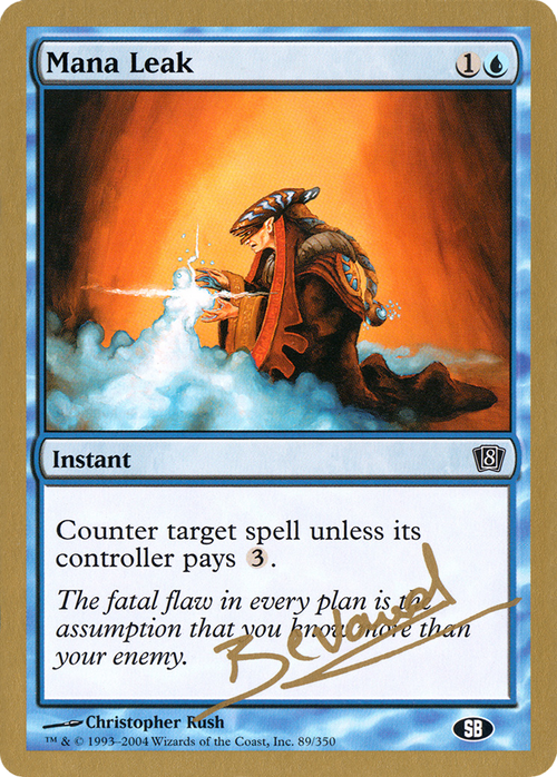 Mana Leak (WCD-MB89SB) - World Championship Decks 2004
