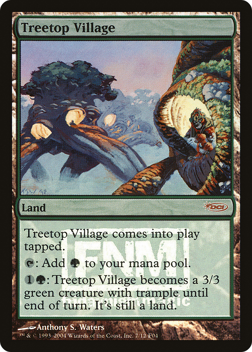 Treetop Village (FNM-007) - Friday Night Magic 2004 Foil