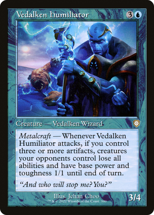 Vedalken Humiliator (Retro Frame) (BRC-100) - The Brothers' War Commander