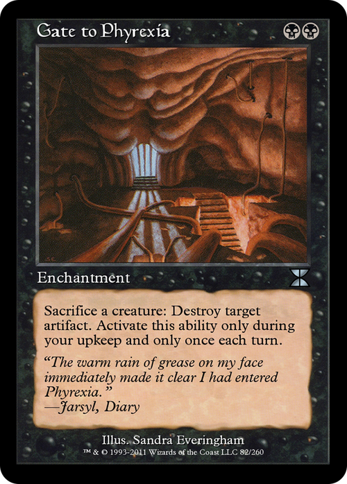 Gate to Phyrexia (ME4-082) - Masters Edition IV