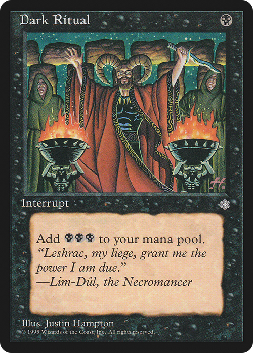 Dark Ritual (ICE-008) - Ice Age