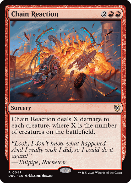 Chain Reaction (DRC-047) - Commander: Aetherdrift