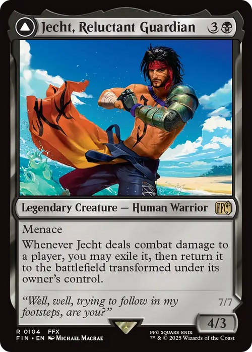 Jecht, Reluctant Guardian (FIN-104) - FINAL FANTASY: (enchantment)