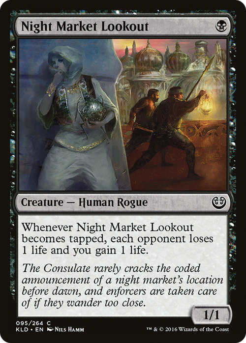 Night Market Lookout (KLD-095) - Kaladesh Foil