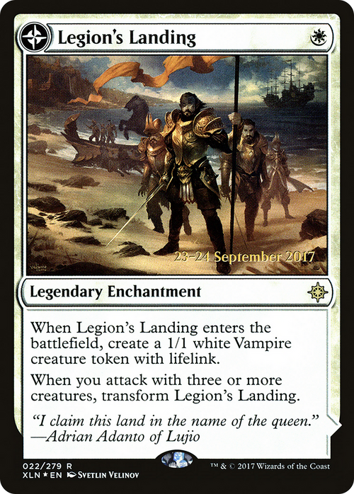 Legion's Landing (PRE-22S) - Ixalan Promos: (compasslanddfc) Foil