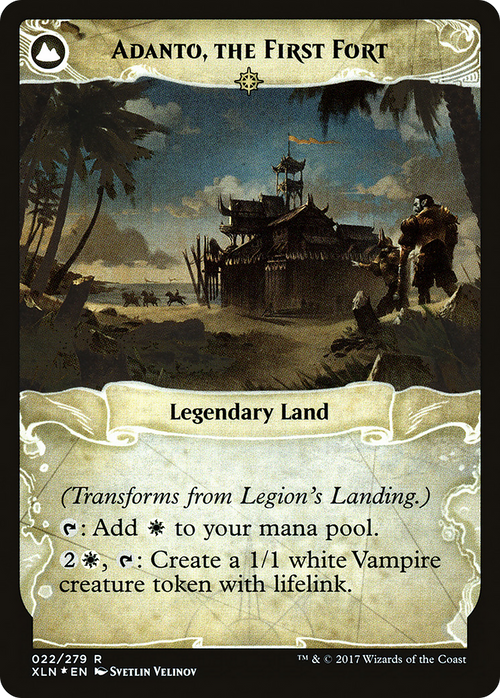 Legion's Landing (PRE-22S) - Ixalan Promos: (compasslanddfc) Foil