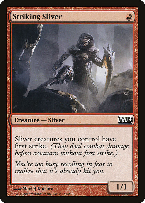 Striking Sliver (M14-157) - Magic 2014