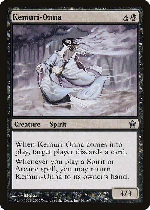 Kemuri-Onna (SOK-076) - Saviors of Kamigawa Foil