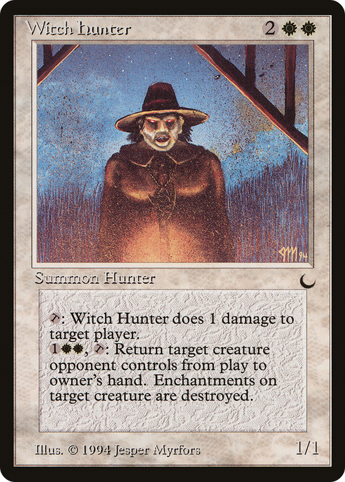 Witch Hunter (DRK-) - The Dark