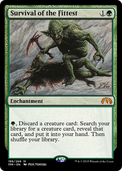 Survival of the Fittest (TPR-199) - Tempest Remastered Foil