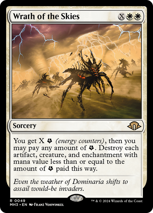 Wrath of the Skies (MH3-049) - Modern Horizons 3 Foil