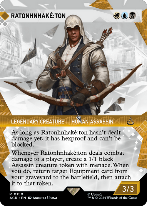 Ratonhnhake:ton (Showcase) (ACR-150) - Assassin's Creed: (Showcase) (Borderless)