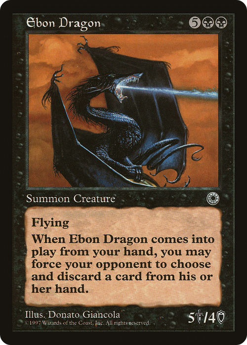 Ebon Dragon (POR-) - Portal