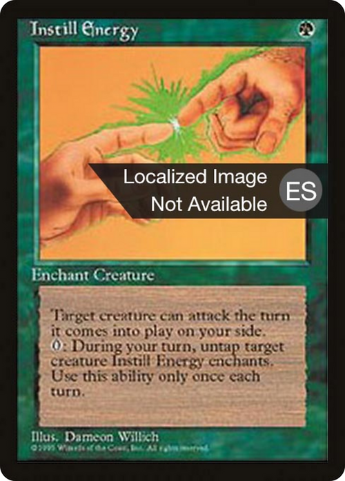 Instill Energy (4BB-) - Fourth Edition Foreign Black Border