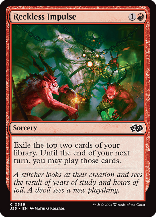 Reckless Impulse (J25-589) - Foundations Jumpstart