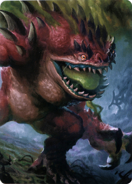 Hezrou // Hezrou (ACLB-017) - Battle for Baldur's Gate Art Series (Borderless) Foil